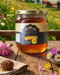 Süzme Çiçek Balı - Bayburt Yöresi 500gr.