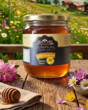 Süzme Çiçek Balı - Bayburt Yöresi 500gr.
